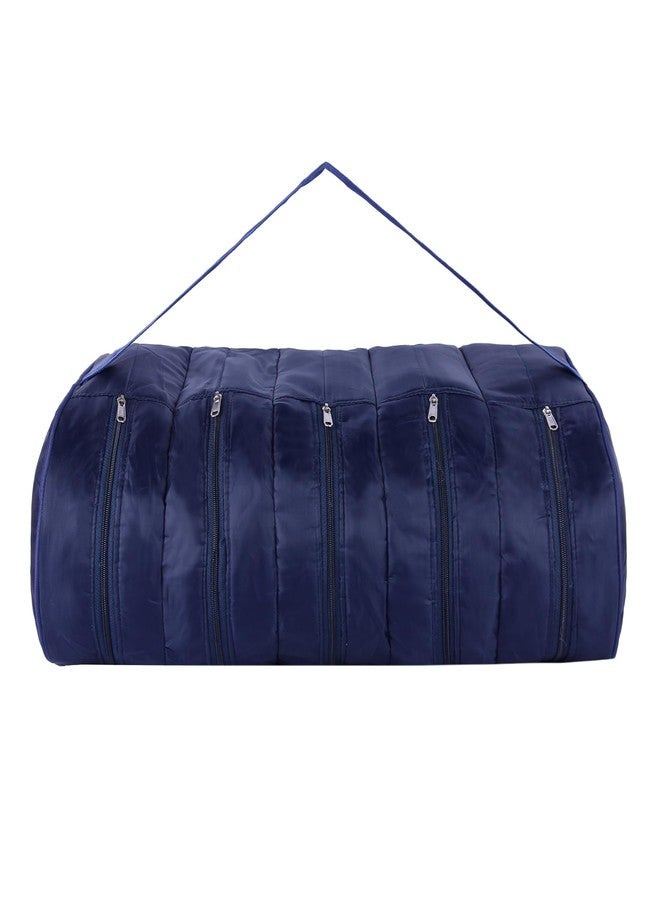 Peafowl 5 Pocket Shoe Cover | Shoe Bag for Travel & Storage Travel Organizer for Women & Men Travel Accessories Shoe Organizer Shoe Bags | Lightweight Shoe Bags Blue - Image 5